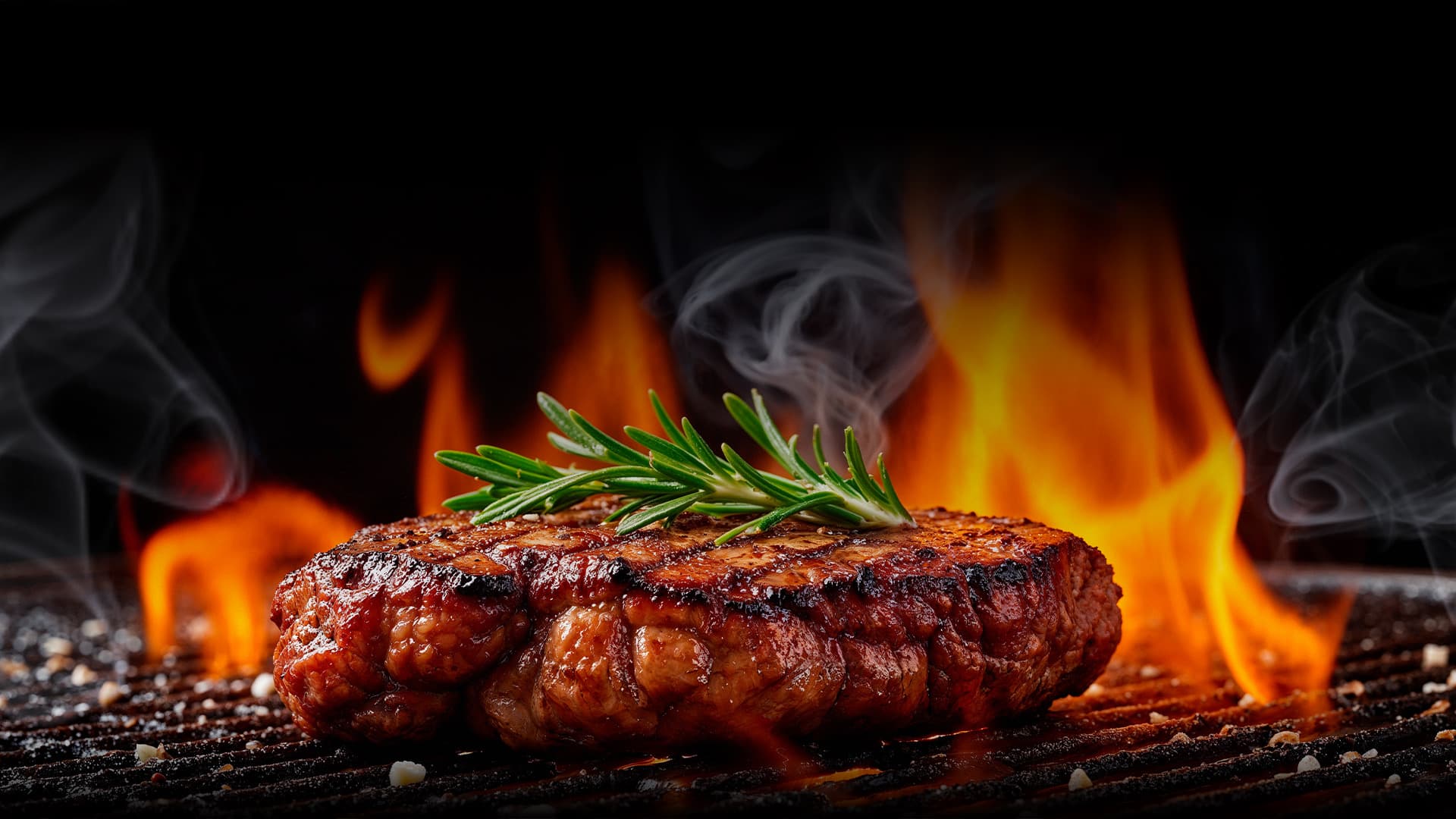 Grillades au feu de bois du Restaurant Le Sénia