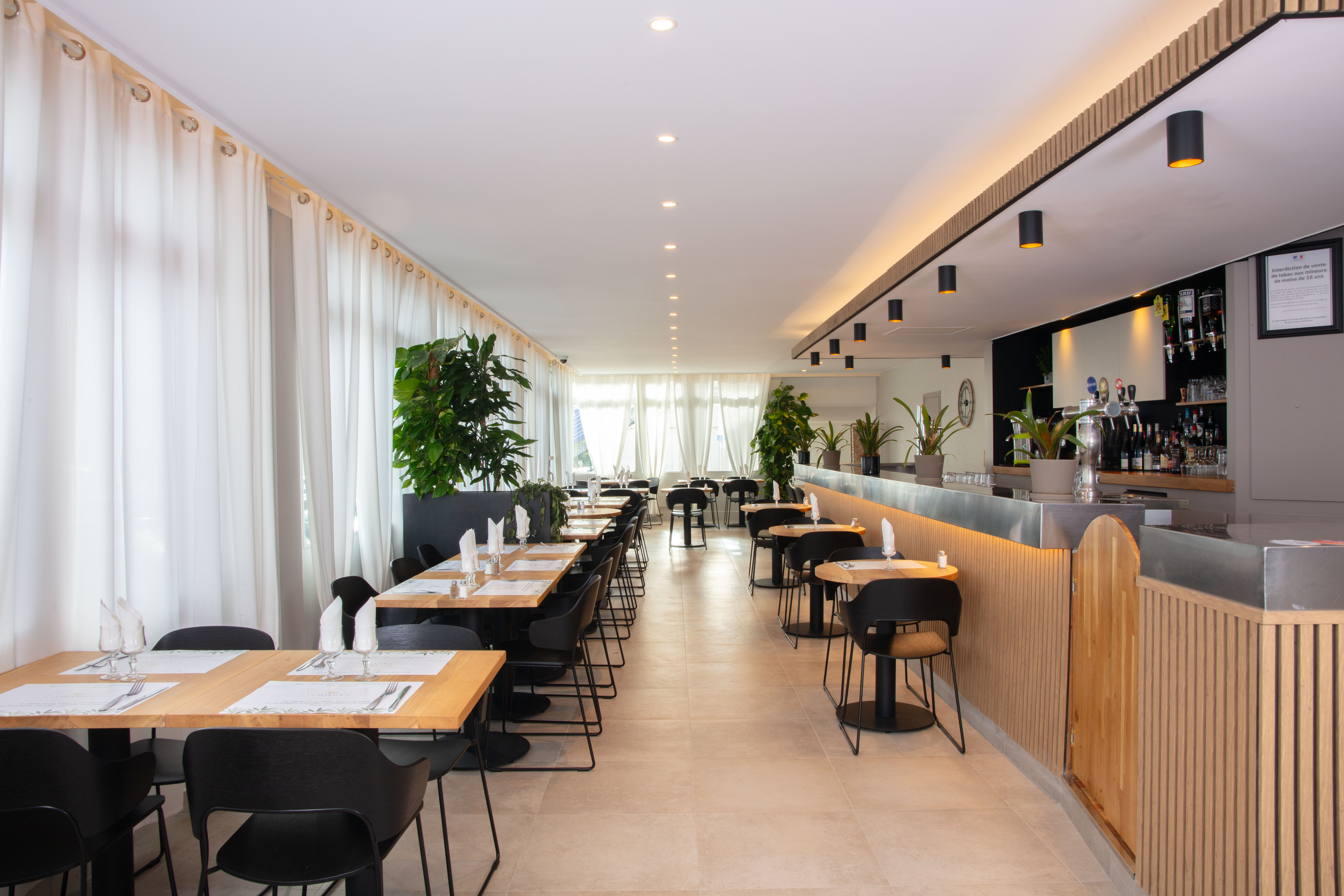 Intérieur du restaurant